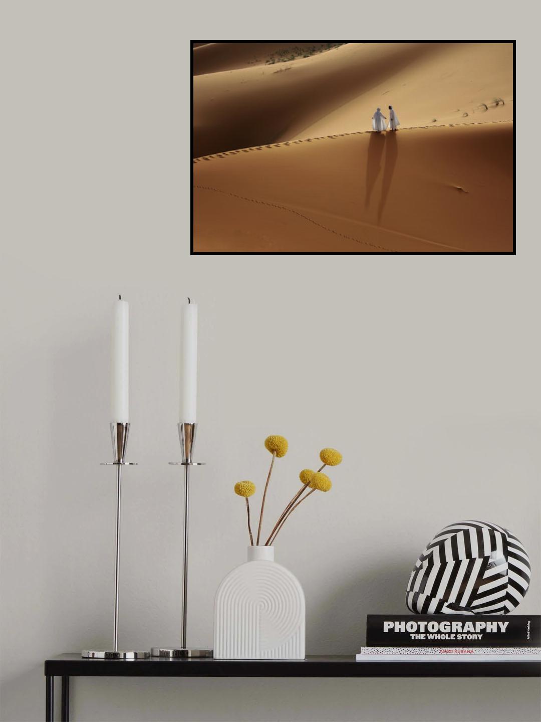 Meeting in the desert Poster och Canvastavla