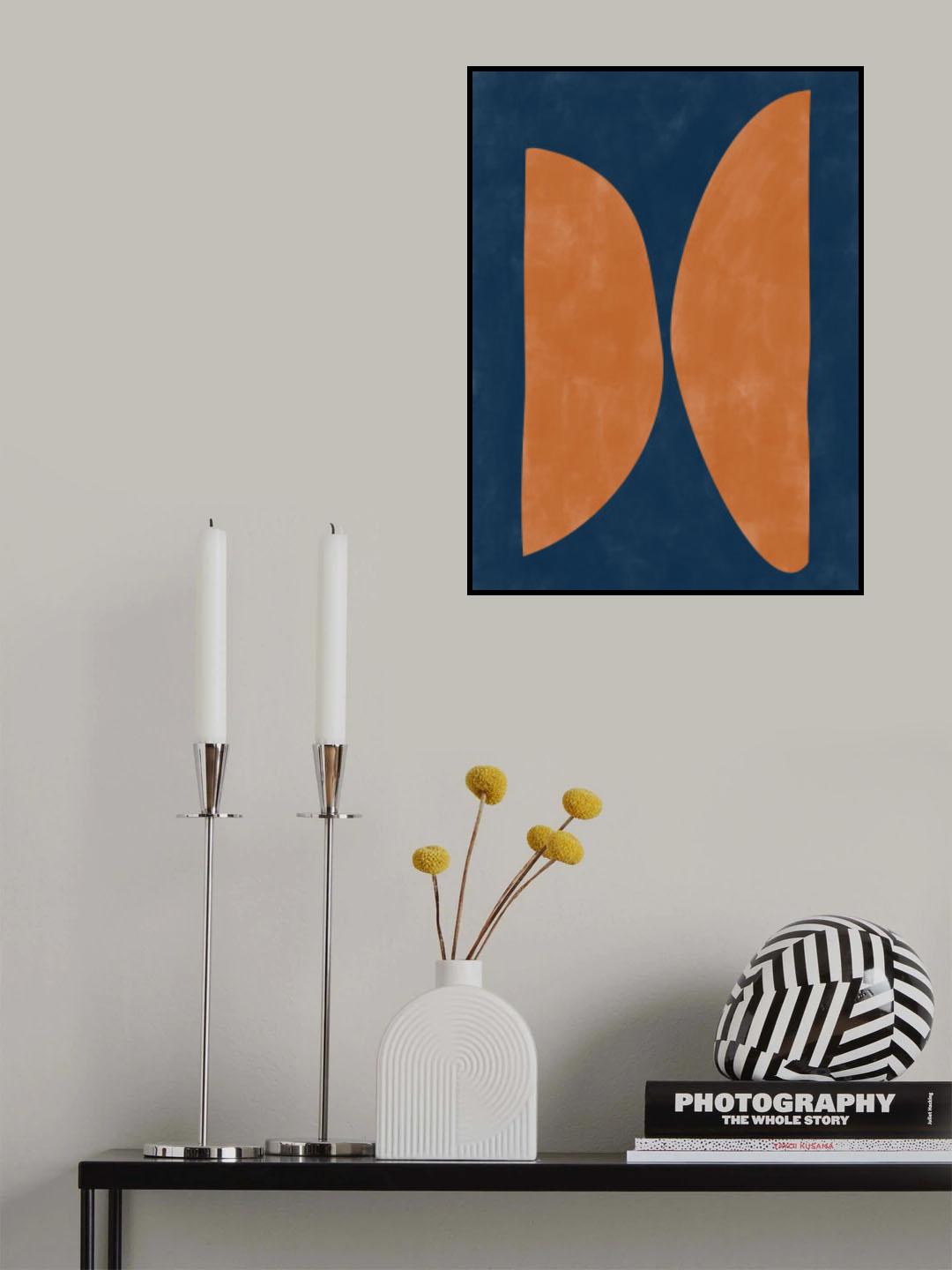 3x4 Aspectratiobluerust64 Poster och Canvastavla
