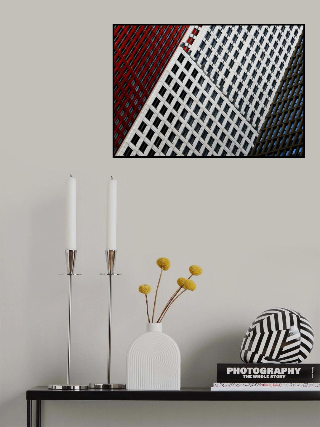 City life Poster och Canvastavla