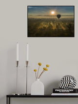 Sunrise from balloon Poster och Canvastavla