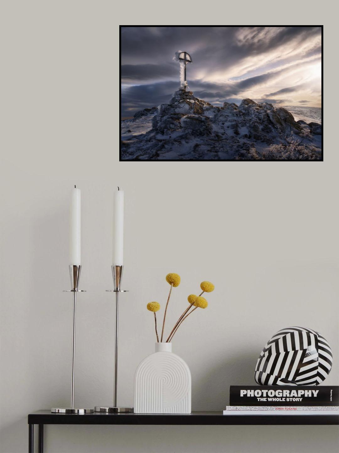 Cruz (Alto de las Guarramillas) Poster och Canvastavla