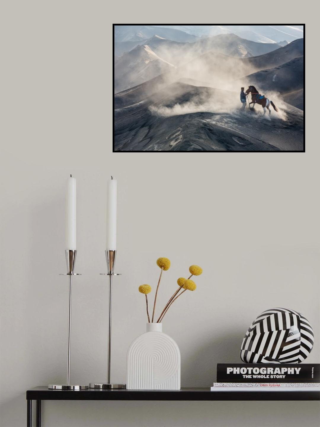 The Horseman Poster och Canvastavla