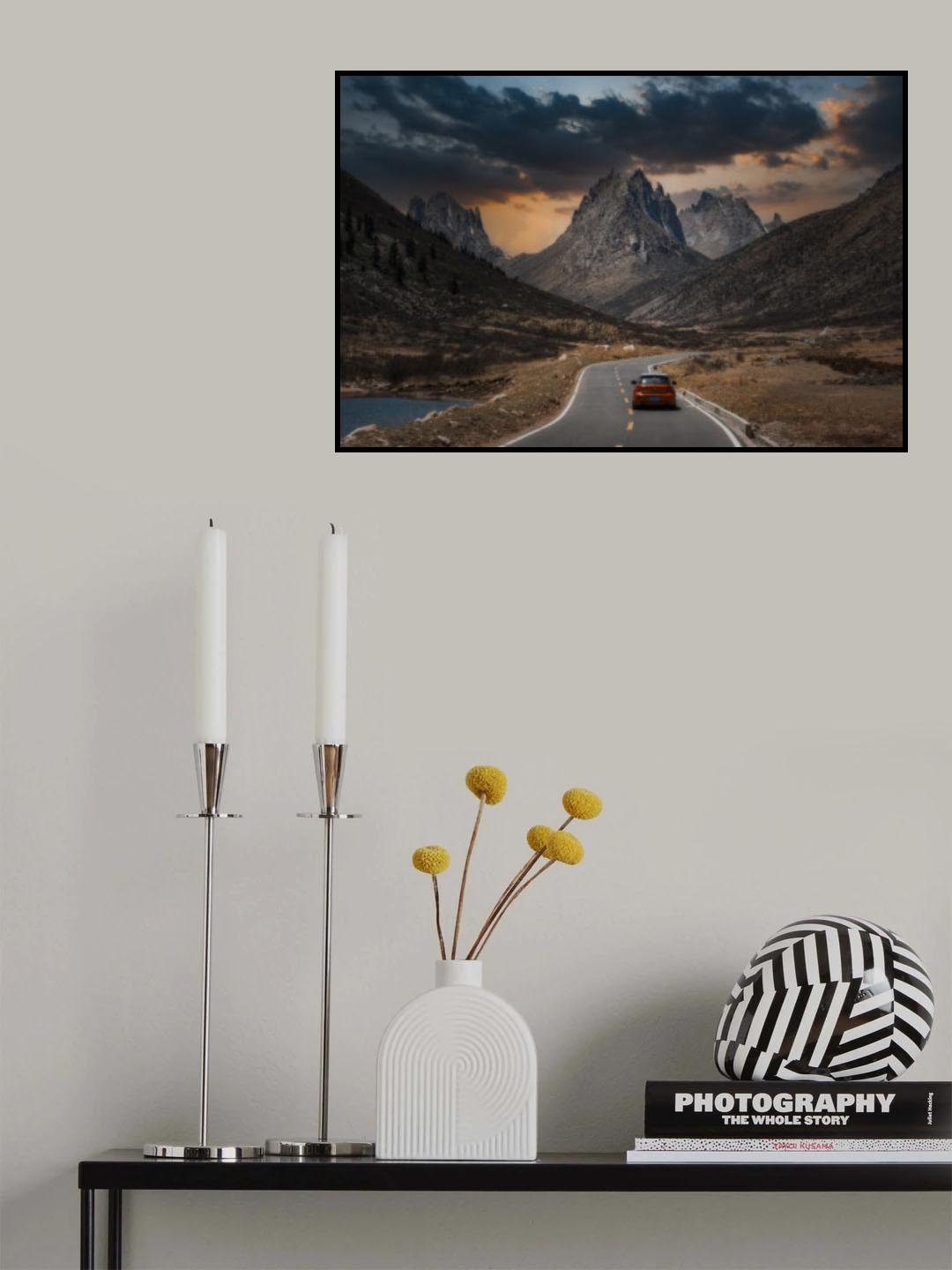 莲宝叶则 Poster och Canvastavla