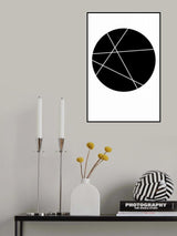 Circle Line Poster och Canvastavla
