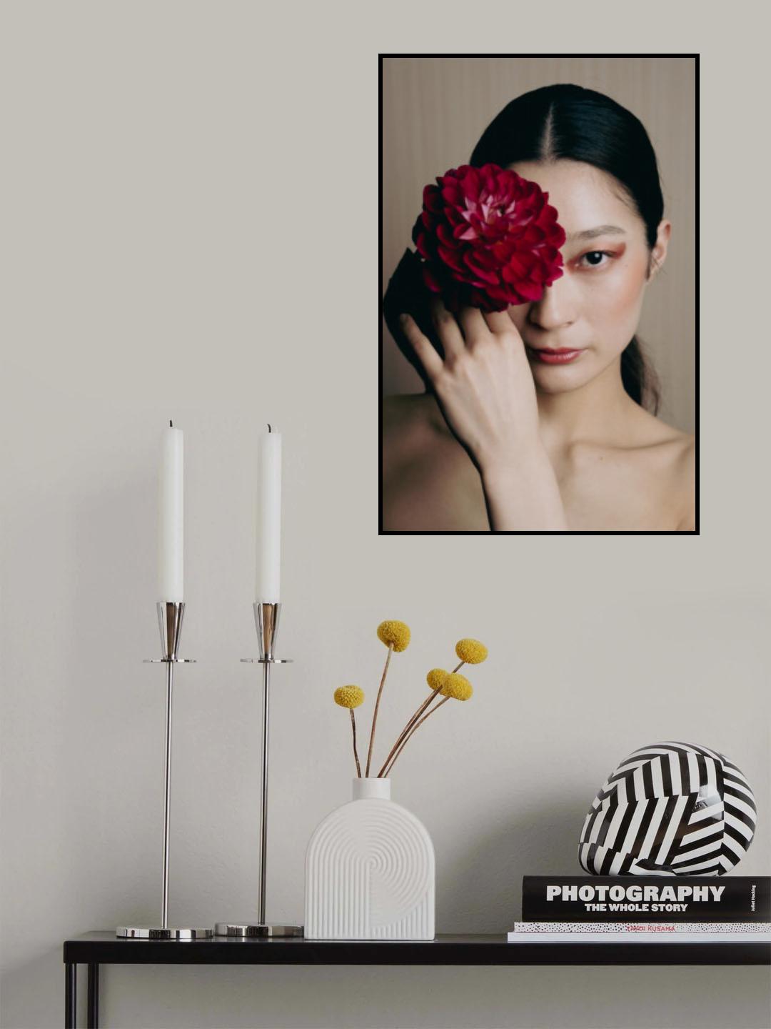 Two flowers Poster och Canvastavla