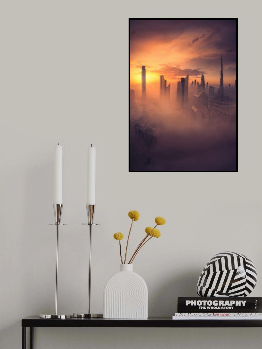 Good morning Dubai 3 A7387191 Poster och Canvastavla