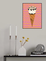 Cornetto Pink Poster och Canvastavla