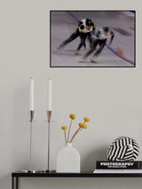 Speed Skating Poster och Canvastavla