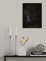 Howling at The Moon ....... Poster och Canvastavla