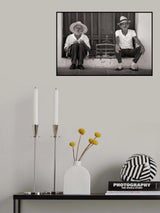 Two Amigos and their Bird Poster och Canvastavla