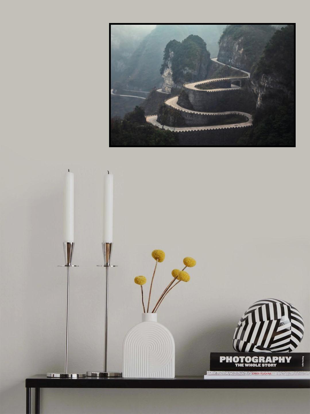 Long Road Poster och Canvastavla