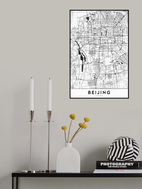 Beijing Poster och Canvastavla