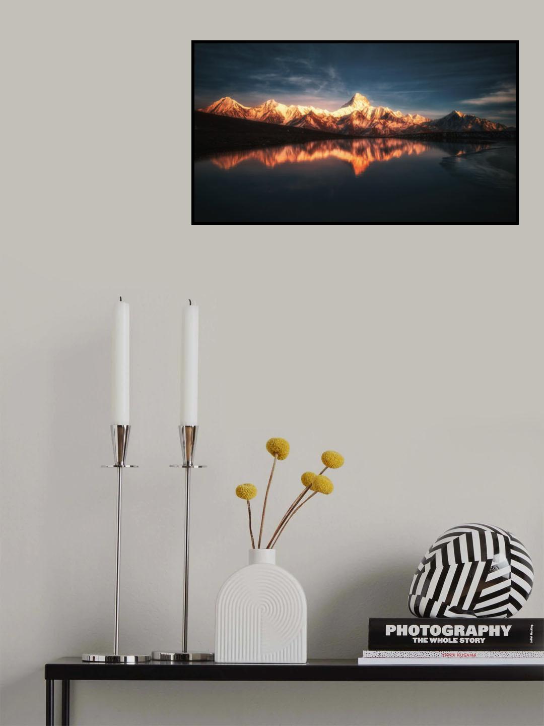 Leng Ga Lake X Poster och Canvastavla