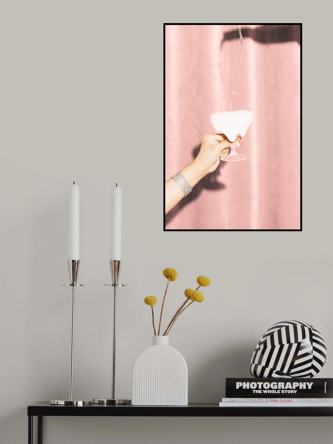 Here's To Pink 04 Poster och Canvastavla