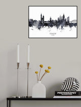 Krakow Poland Skyline Poster och Canvastavla