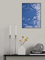 cloudy weather and sky background Poster och Canvastavla