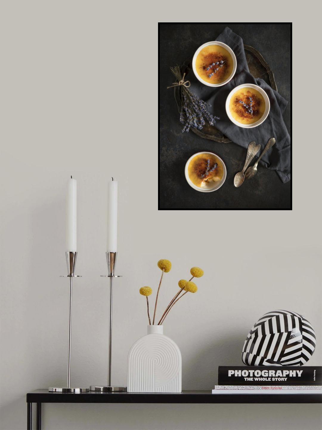 Lavender and cream heavenly match Poster och Canvastavla