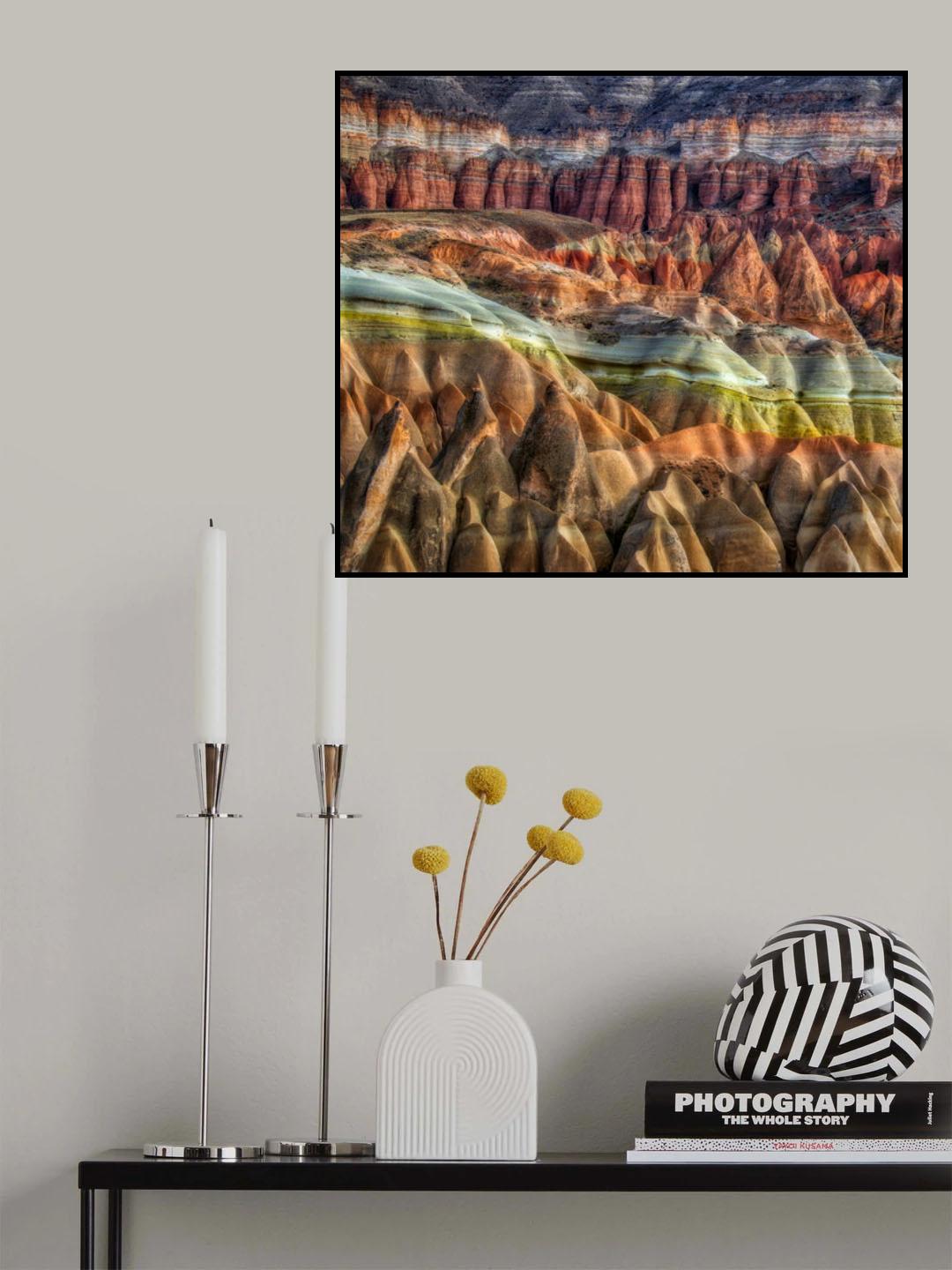 rose valley Poster och Canvastavla