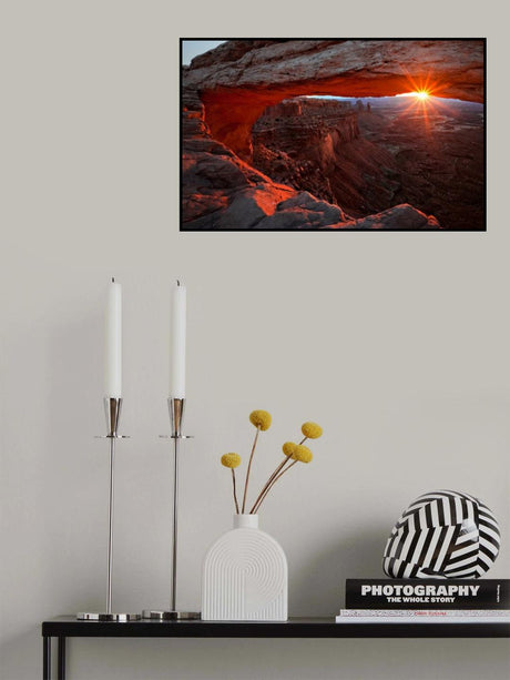 Mesa Arch Sunrise Poster och Canvastavla