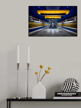 Munich Underground Poster och Canvastavla