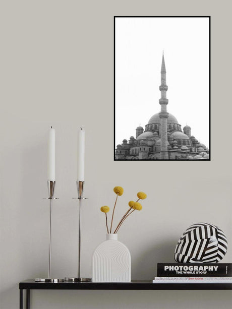 historical mosque from Istanbul, Turkey Poster och Canvastavla