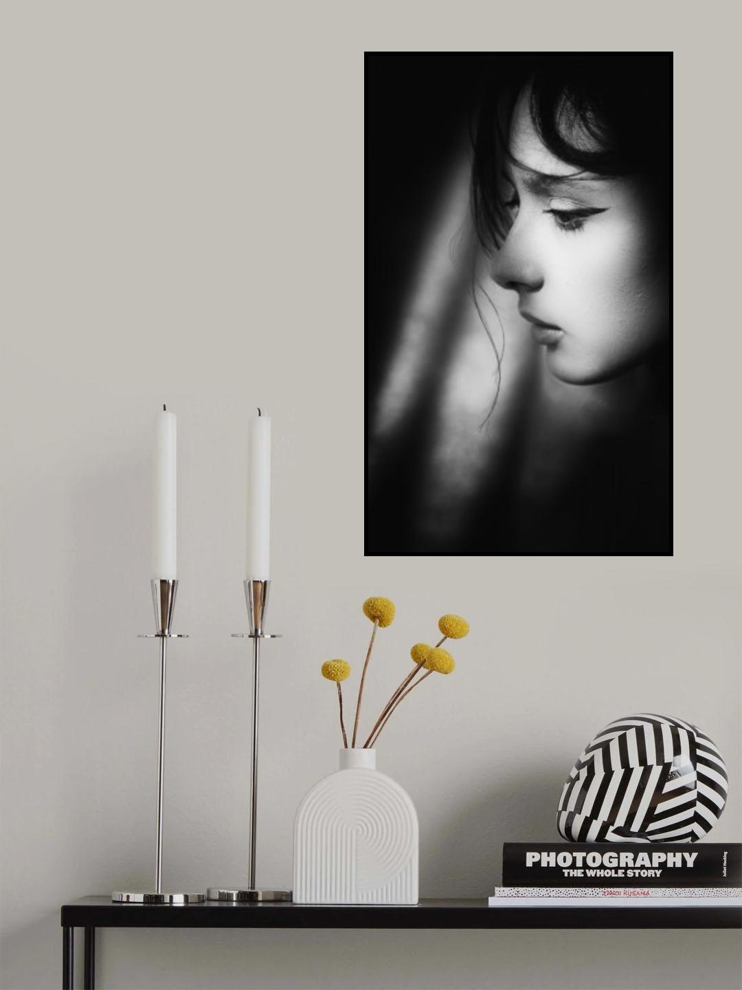 Ritratto di Martina Poster och Canvastavla