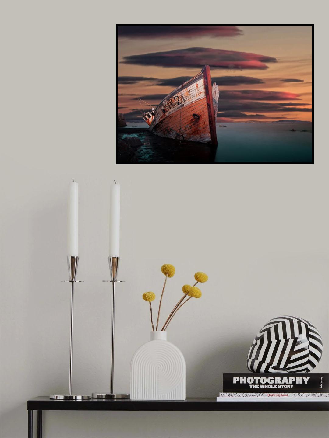 Sundown Poster och Canvastavla