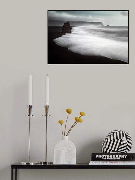 The Black Beach Poster och Canvastavla