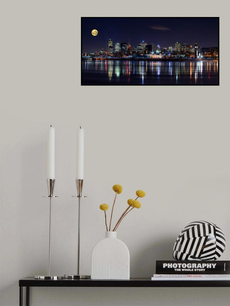 Montreal Night Poster och Canvastavla