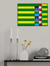 Color Facade Poster och Canvastavla