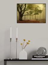 Walk by the old tree Poster och Canvastavla