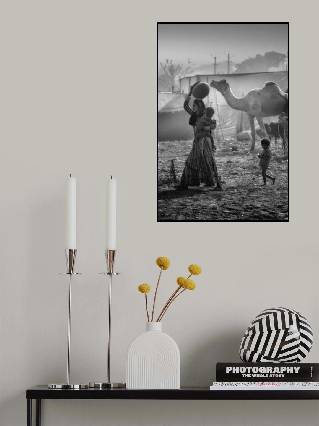 Mother &amp; Child Poster och Canvastavla