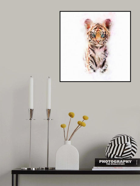 Baby Tiger Poster och Canvastavla