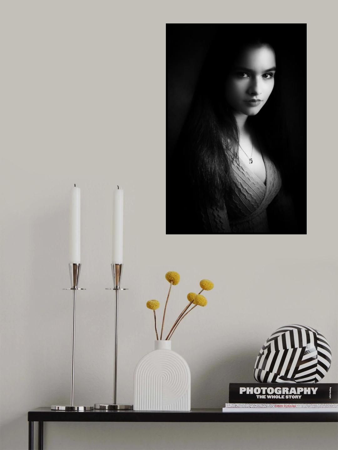 You saw the beauty Poster och Canvastavla