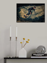 Surfer in Munich 3 Poster och Canvastavla