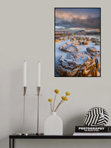 Cracked Eggs at Bisti Badlands Poster och Canvastavla