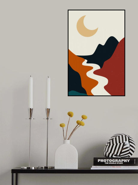 Boho Mountain Series #1 Poster och Canvastavla