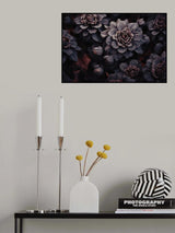 Autumn Flowers Watercolor Art Poster och Canvastavla