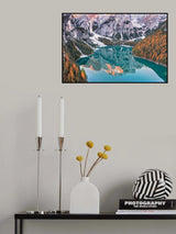 Braies in autumn Poster och Canvastavla