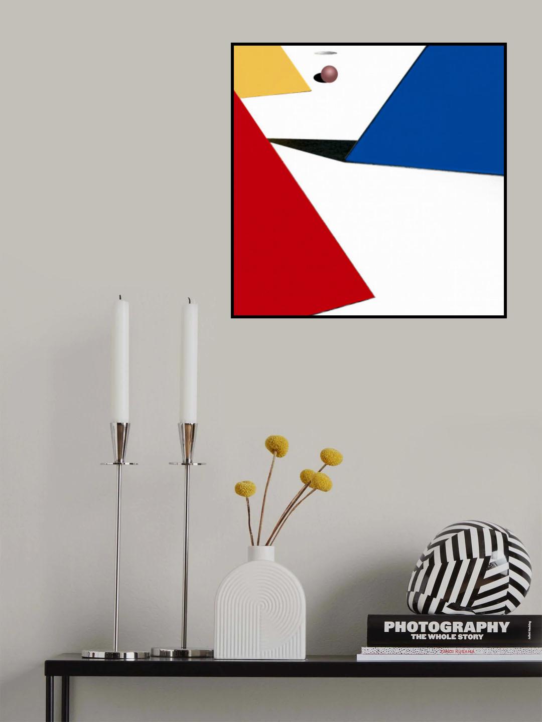 Minigolf minimalist Poster och Canvastavla