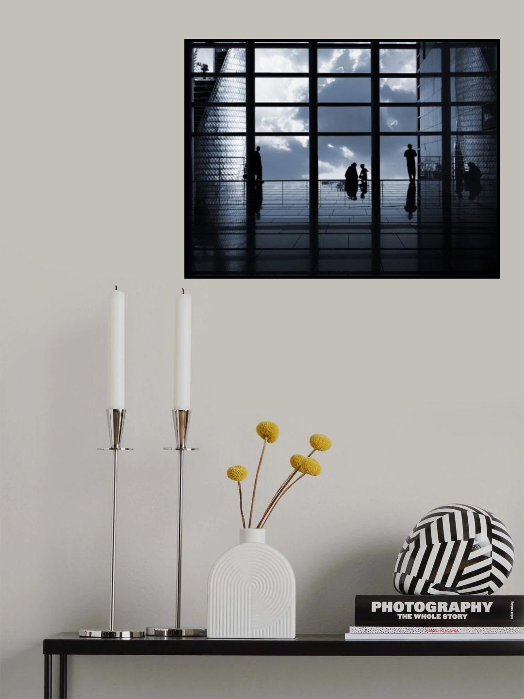 Blue world Poster och Canvastavla