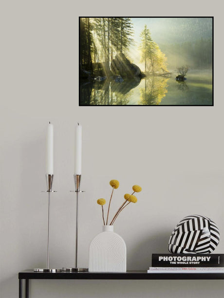 God Rays Poster och Canvastavla