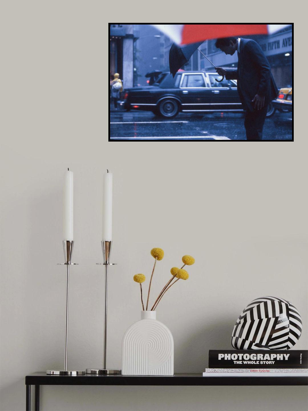 A bow to the rain (from the series "New York Blues") Poster och Canvastavla