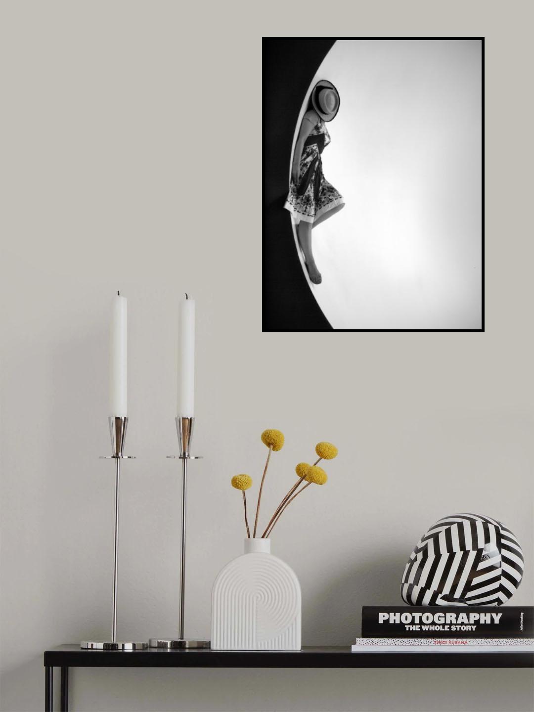 MOON inside Poster och Canvastavla