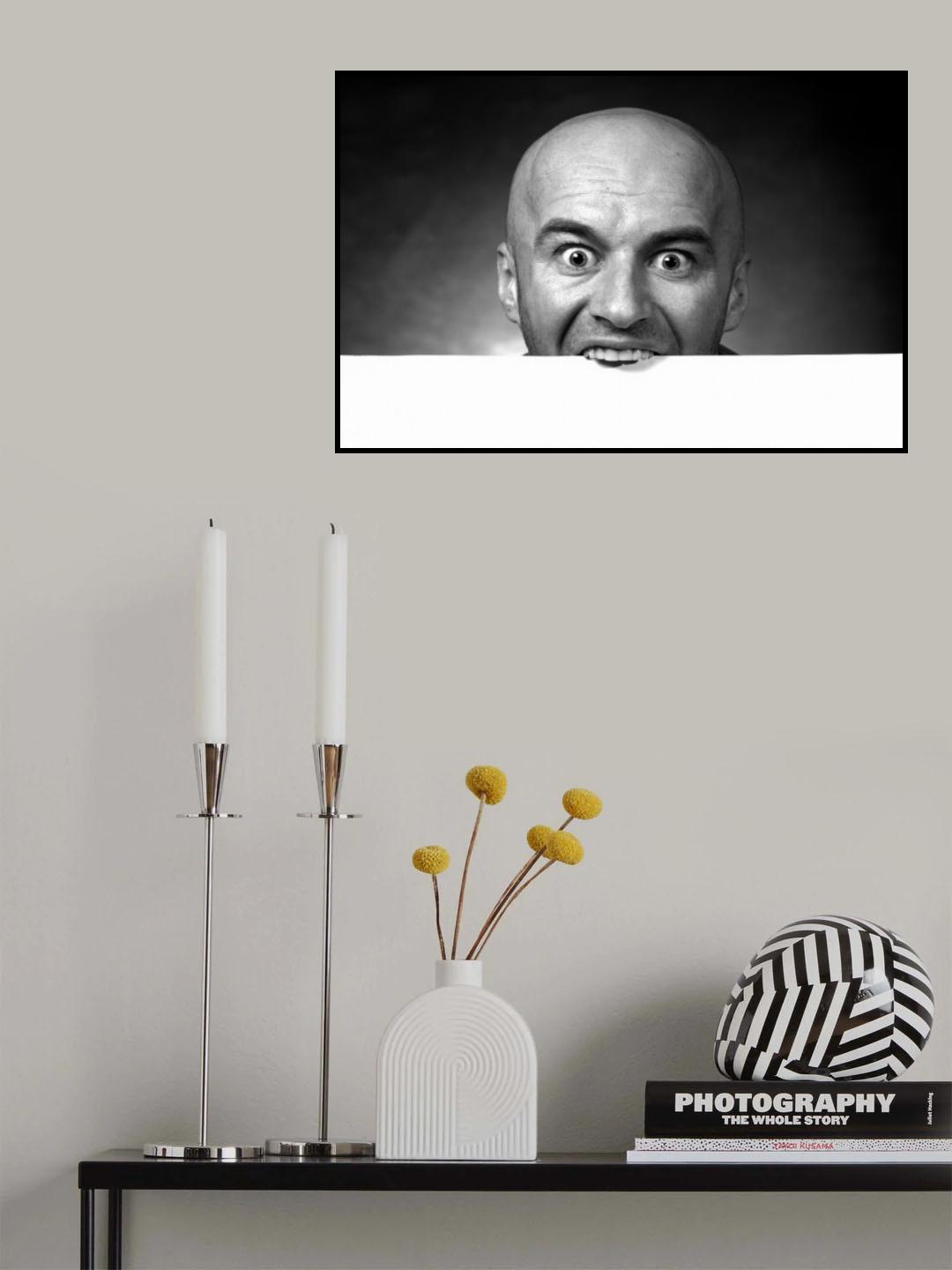 Selfportrait Poster och Canvastavla