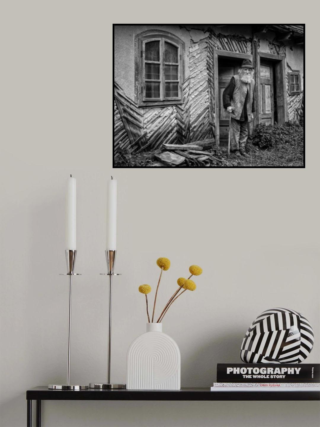 In front of my house Poster och Canvastavla