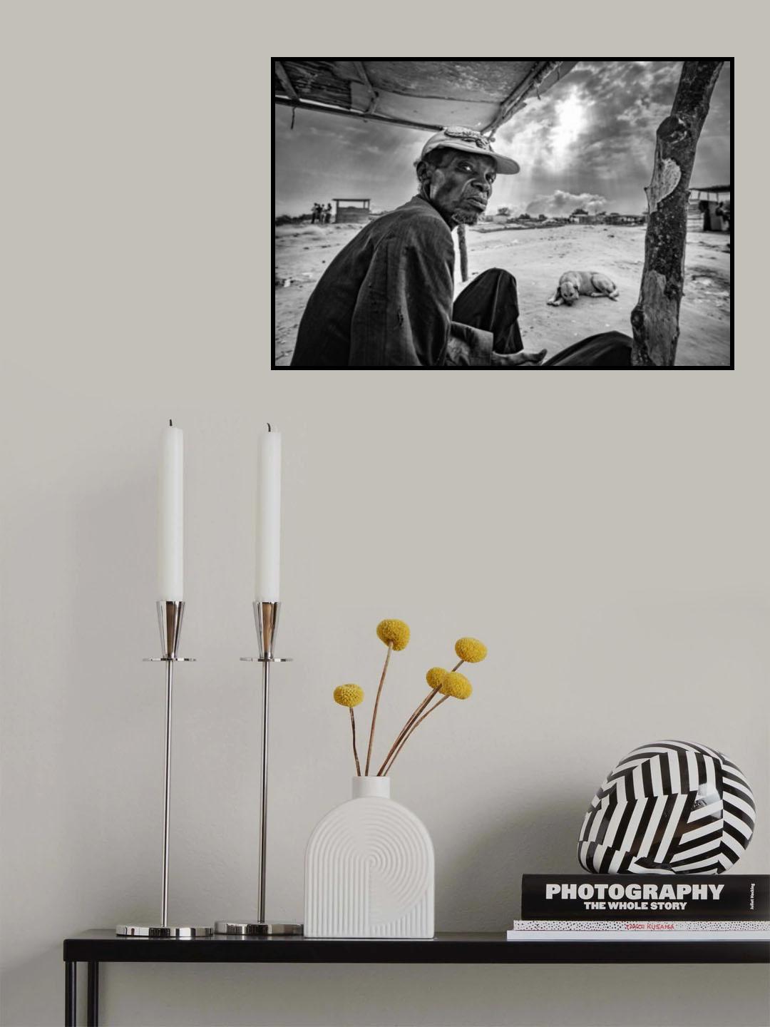 The silence of the storm Poster och Canvastavla