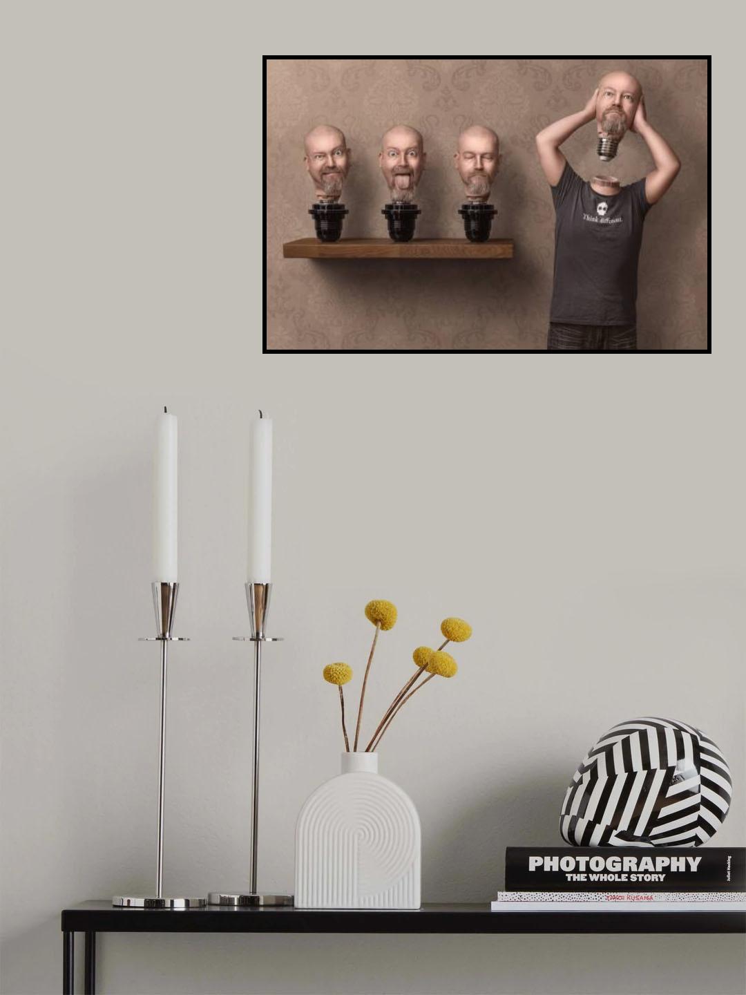 Spare Heads Poster och Canvastavla