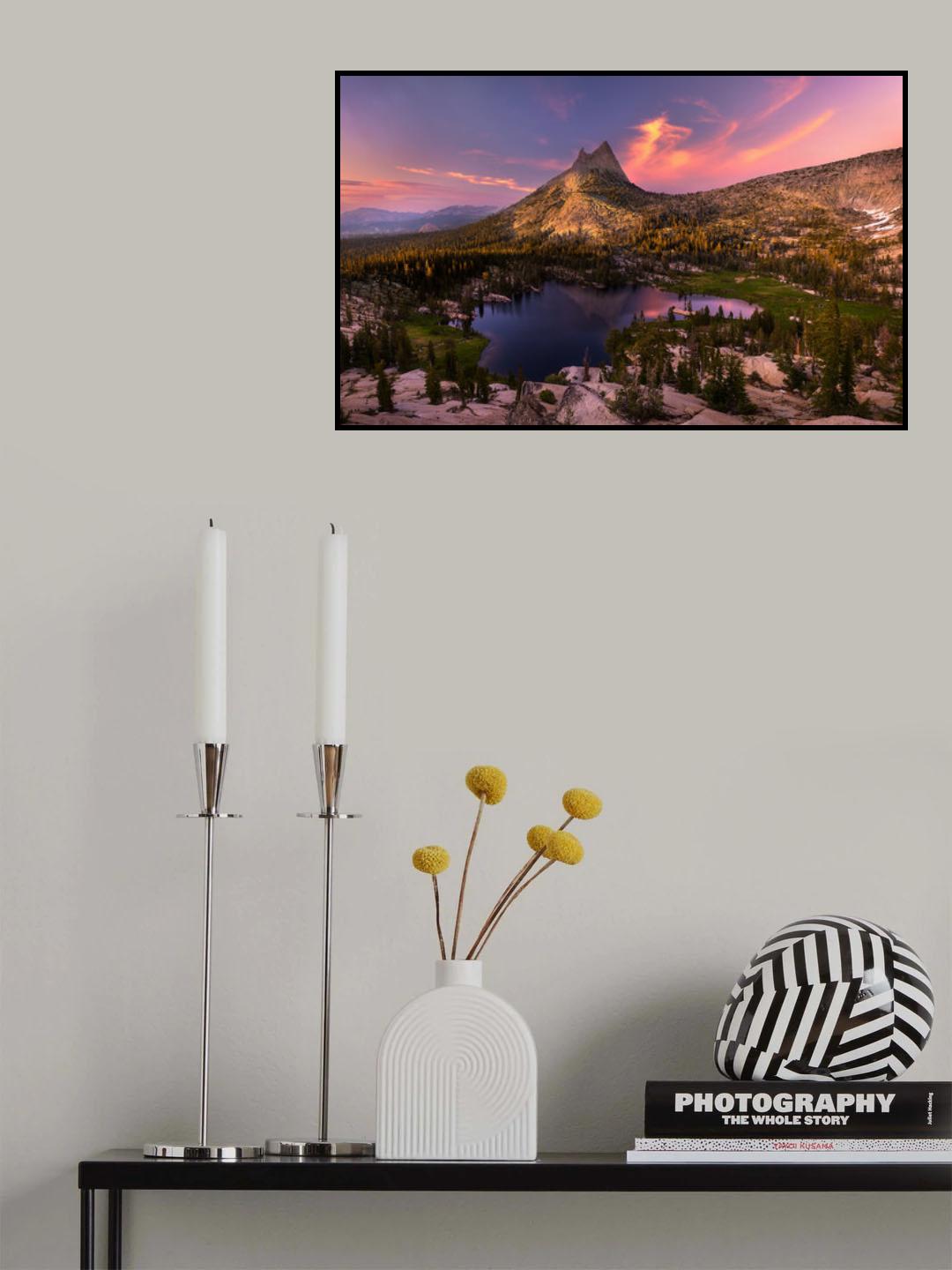 Upper Cathedral lake paradise Poster och Canvastavla