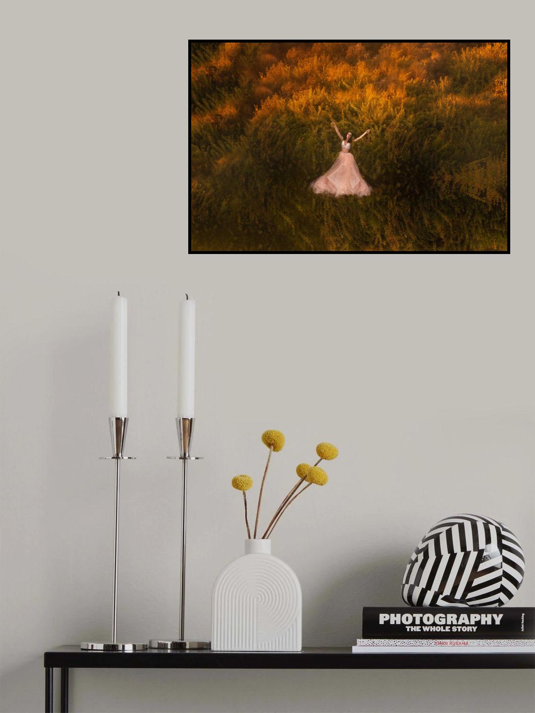 Natalia in the field Poster och Canvastavla